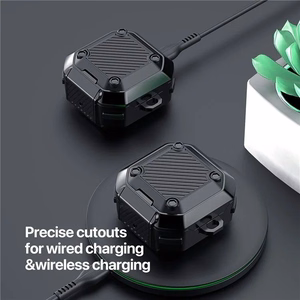 Dux Ducis SECG Austiņu kārba Samsung Galaxy Buds Live / Buds Pro / Buds 2 / Buds 2 Pro (f) - melna (f)