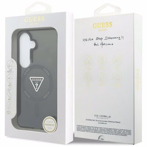 GUESS maciņš for SAMSUNG S26 GUHMS26SHGTMLCGK (Magnetic IML Gradient Triangle) melns