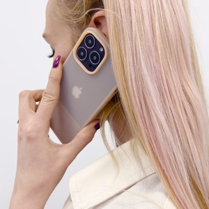 Kingxbar Plain Series viedtālruņa apvalks iPhone 13 silikona apvalks pelēks