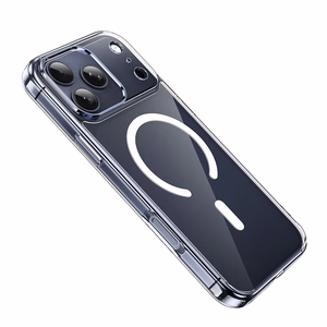 Borofone maciņš BI5 Ice Shield Magnetic Iphone 17 Pro caurspīdīgs