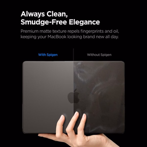 Spigen AirSkin aizsargapvalks MacBook Pro 16" 2021 / 2023 / 2024 / 2025 / 2026 – daļēji caurspīdīgs