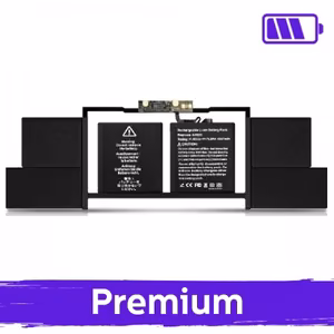 Baterija saderīga ar Macbook Pro 15.4 (A1707 / A1820) / Premium