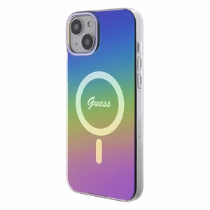 Guess IML Varavīksnes Magnētiskais viedtālruņa apvalks iPhone 15 Plus / 14 Plus 6.7" - daudzkrāsains