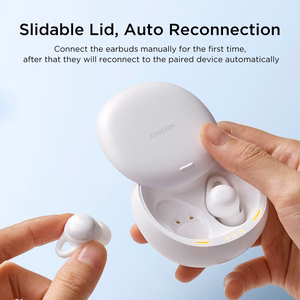 TWS Joyroom JR-TS2 Cozydots Series bezvadu austiņas ar aktīvo trokšņu slāpēšanu, Bluetooth 5.3 - baltas