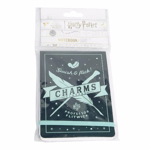 Harry Potter kabatas piezīmju grāmata ar elastīgo aizdari, 13,5 × 9,5 cm