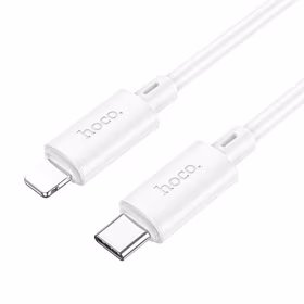 Kabelis USB C uz Lightning Hoco PD 27W 2 m X88 balts