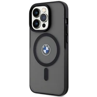 BMW IML Signature magnētiskais viedtālruņa apvalks iPhone 15 Pro - melns