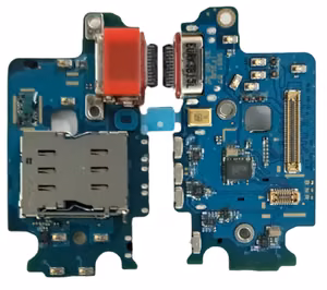 Flex Samsung S921 S24 priekš plugin, microphone, SIM reader original (service pack)