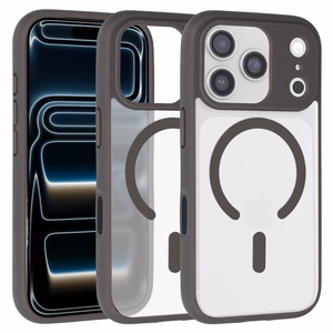 Liavec Soft Чехол для iPhone 17 Pro Max титановый