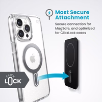 Speck Everywhere Mount + ClickLock - MagSafe Magnetic Mount (melns)