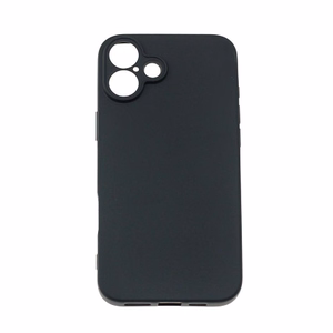 Mīksts apvalks iPhone 16 Plus - melns