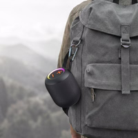 Blavec portatīvais Bluetooth skaļrunis TWS WS-05 Go Boom 5W (WS05-B) melns