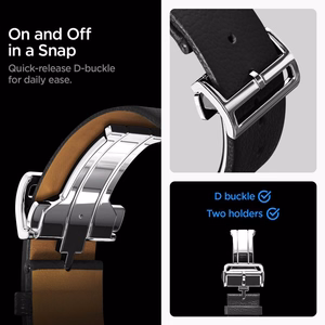 SPIGEN ENZO SAMSUNG GALAXY WATCH 8 / CLASSIC (40 / 44 / 46 MM) melns