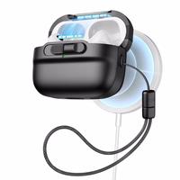 ESR Pulse Halolock viedtālruņa apvalks ar MagSafe Apple AirPods Pro 1/2 - melns