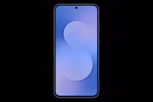 PS731CN silikona maciņš Samsung Galaxy S25 FE, tumši zils
