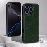 Maciņš X-Level "Earl III Collection" Apple iPhone 16 Pro Max tumši zaļš