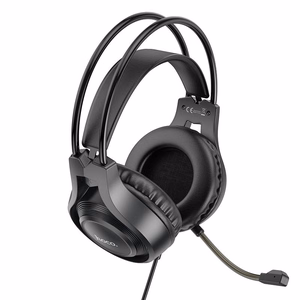 Kabeļu austiņas Jack 3,5 mm ar mikrofonu W106 melnas