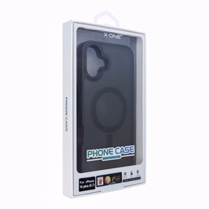 X-ONE Dropguard Magnētiskais apvalks Air (saderīgs ar MagSafe) - Apple iPhone 16 Plus melns