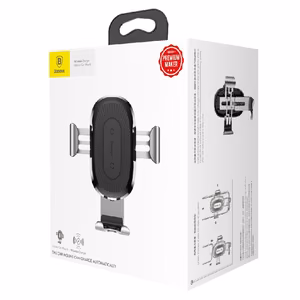 Bezvadu auto lādētājs-turētājs Baseus WXYL-01 bezvadu (5V/2A 9V/1.7A) melns