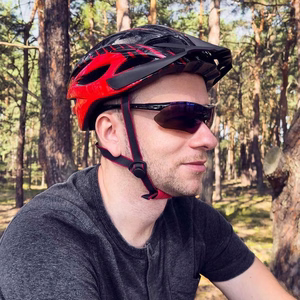 Rockbros 10003 polarizētas riteņbraukšanas brilles - melnas