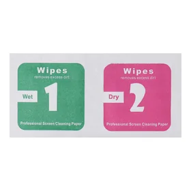 Tīrīšanas komplekts (mitrs un sauss) - 100 gab.