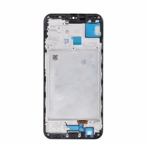 REWA OLED LCD displejs ar rāmi SAMSUNG A15, melns