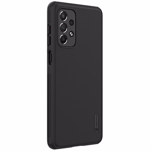 Nillkin Super Frosted Shield Pro izturīgs viedtālruņa apvalks Samsung Galaxy A73 melns
