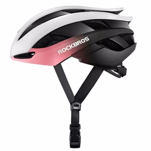 Rockbros 10110004007 velosipēda ķivere, izmērs L - zila un rozā
