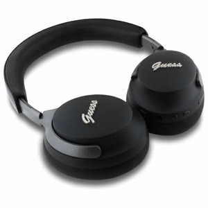 Наушники Guess Bluetooth ANC GUBHC22PSFCSMK чёрные Metal Script Logo