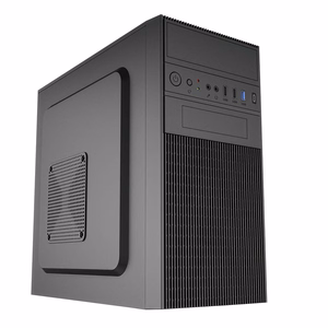 Akyga Obudowa Micro ATX AK19BK USB-C + USB 3.0 + 2x USB 2.0 czarna bez PSu Micro Tower Black