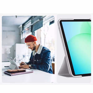 TechProtect SmartCase maciņš Samsung Galaxy Tab A9 / A11 8.7 pelēks