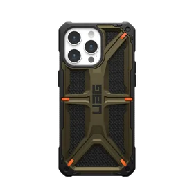 UAG Monarch viedtālruņa apvalks iPhone 15 Pro Max - zaļš kevlar