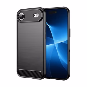 Чехол Carbon для iPhone 17 Air - чёрный