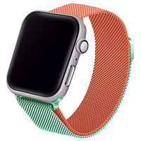 Beline Siksniņa Apple Watch Steel 38/40/41mm zaļš-oranžs