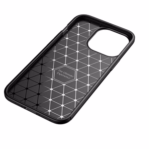 Viedtālruņa apvalks CARBON PREMIUM IPHONE 15 Pro melns