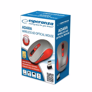 Esperanza EM131R bezvadu pele RF optiskā 1600 DPI