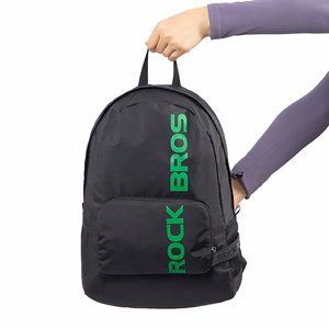 Rockbros H10-BK sporta salokāma mugursoma 18 l - melna