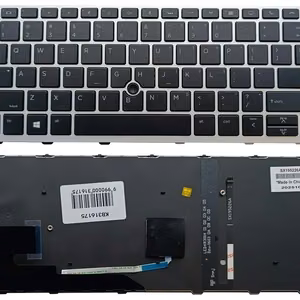 Tastatūra HP Elitebook 730, 735, 830 G5/G6, with backlight and trackpoint