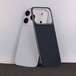 Liavec Carbon Layer Magsafe Aramid Fiber maciņš priekš Iphone 17 Pro Max zils