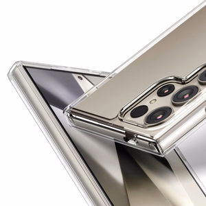 Crong Crystal Shield Cover vāciņš ierīcei Samsung Galaxy S24 Ultra, caurspīdīgs