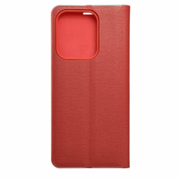 LUNA Book Gold viedtālruņa apvalks XIAOMI Redmi 15C (173,16 x 81,07 x 8,2) sarkans