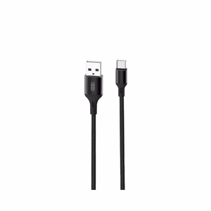 XO kabelis NB143 USB - USB-C 1,0 m 2,4A, melns