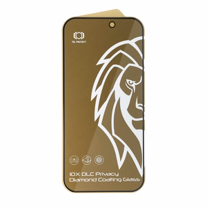 Закалённое стекло Tel Protect 10X Privacy DLC Diamond Coating для iPhone 17 Pro Max