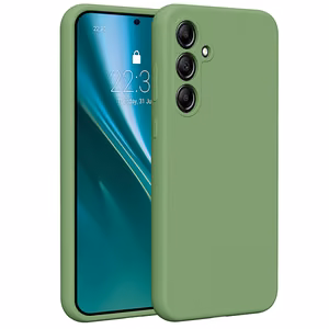 Etteri Silicone чехол Samsung Galaxy A35 5G светло-зеленый