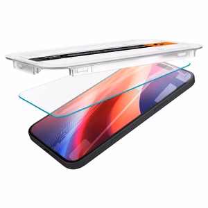 Spigen Glas.tR EZ Fit rūdītais aizsargstikls iPhone 15 / 16 – 2 gab.