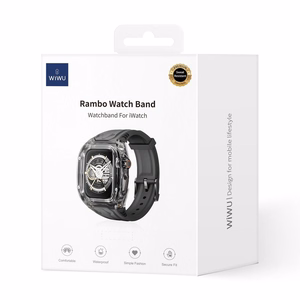 WiWU - Wi-WB013 Miesto viedpulksteņa siksna 49mm - melna
