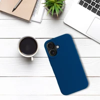 Tel Protect silikona viedtālruņa apvalks Iphone 16 tumši zils