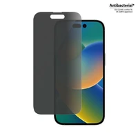 PanzerGlass Classic Fit antibakteriālais privātuma stikls iPhone 14 Pro