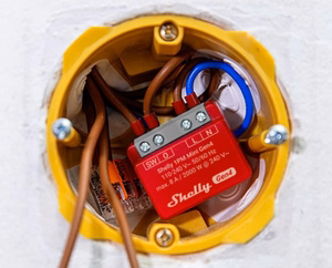 Shelly 1PM Mini Gen4 kontrolieris Zigbee/Matter