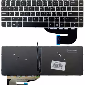 Keyboard HP EliteBook 840 G3 G4, with backlight, US